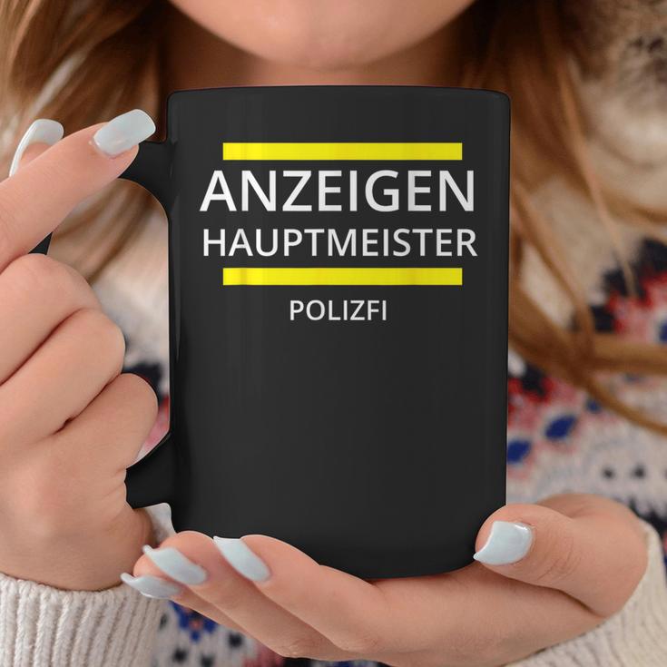 Der Anzeigenhauptmeister Polizfi Distributes Nodules Meme Tassen Lustige Geschenke