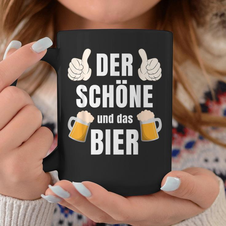 Der Schöne Und Das Bier The Beauty And The Beer For Beer Lovers Slogan Tassen Lustige Geschenke