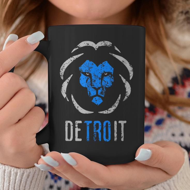 Detroit 313 Lion Tassen Lustige Geschenke