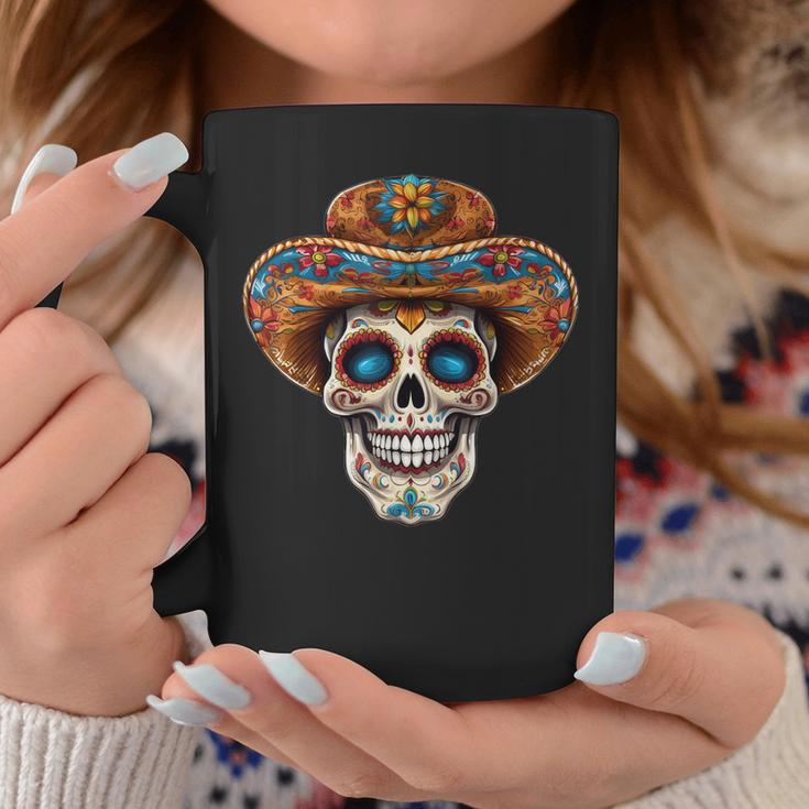 Dia De Los Muertos Carnival Mexican Head Sugar Skull Tassen Lustige Geschenke