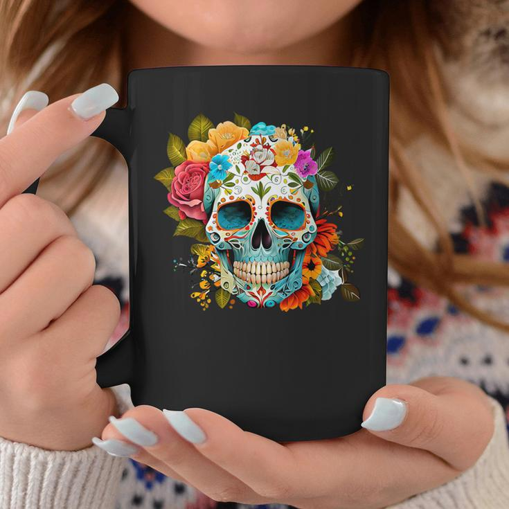 Dia De Los Muertos Decorative Mexican Head Sugar Skull Tassen Lustige Geschenke