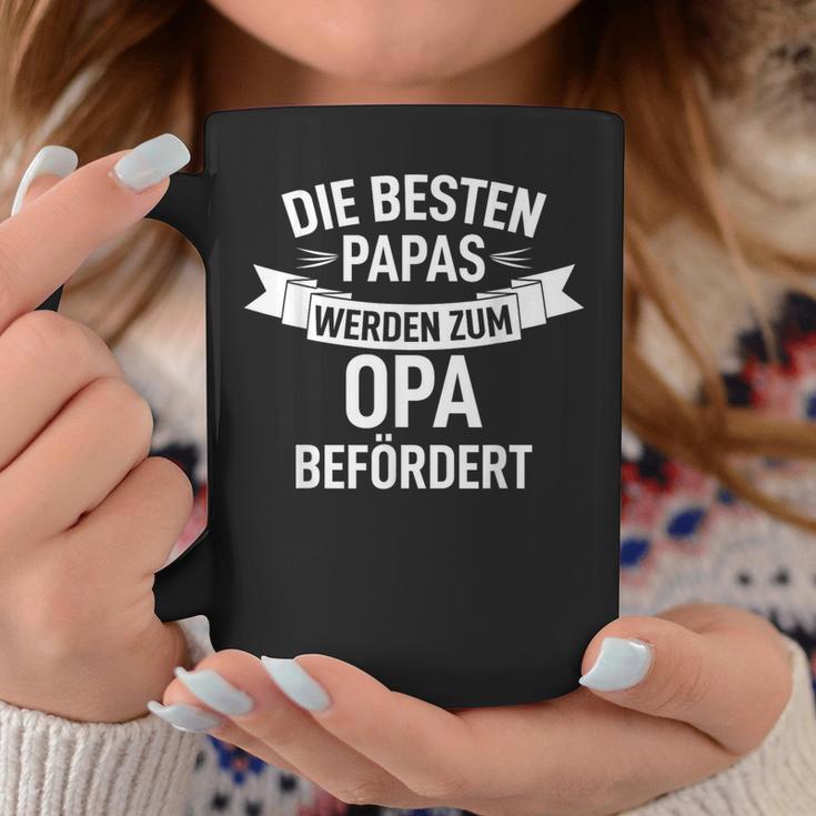 Die Beste Papas Werden Zum Opa Beförderte The Best Papas Will Be Become Tassen Lustige Geschenke