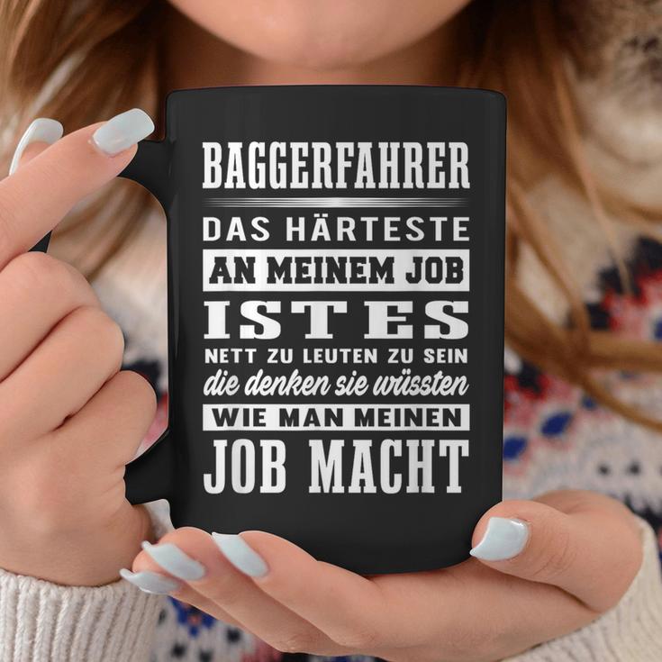 Digger Driver Slogan Digger Driving Digger Guide Tassen Lustige Geschenke