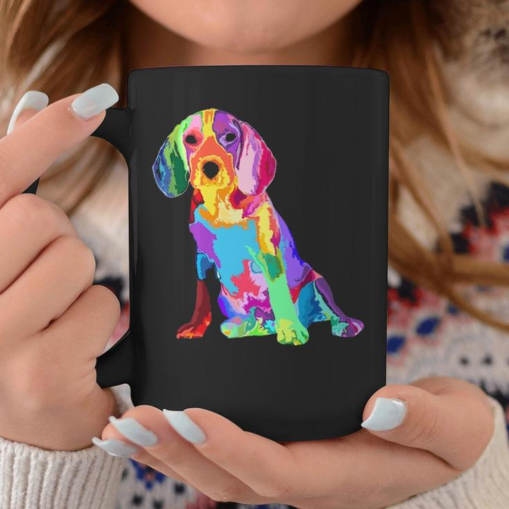 Dog Lover For Women's Beagle Colorful Beagle Coffee Mug Unique Gifts