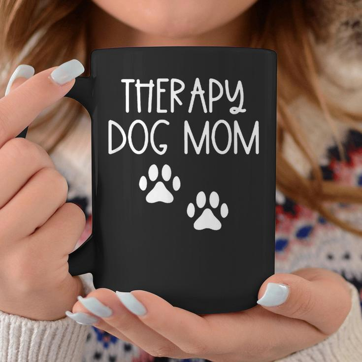 Dog Mom Therapy Service Dog Pet Lovers Canine Owner Coffee Mug Unique Gifts