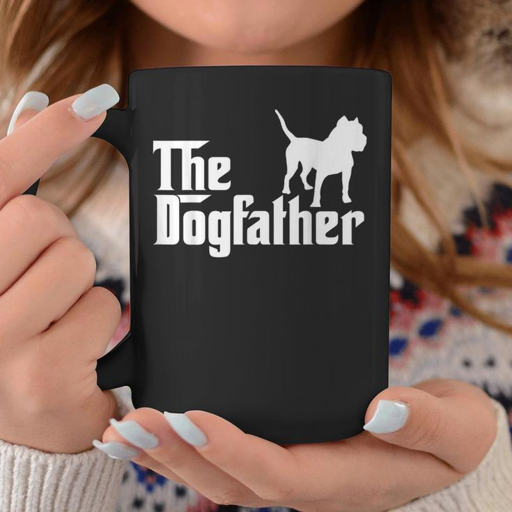 The Dogfather Pit Bull Coffee Mug Unique Gifts