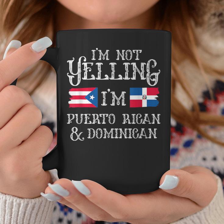 Dominirican Puerto Rico And Republica Dominicana Pride Flag Coffee Mug Unique Gifts