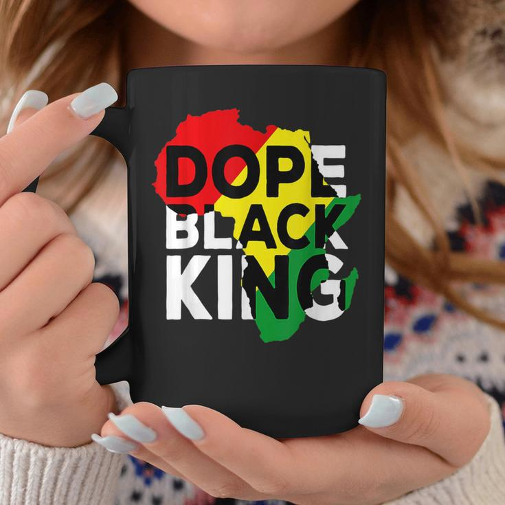 Dope Black King African American Melanin Dad Black History Coffee Mug Unique Gifts