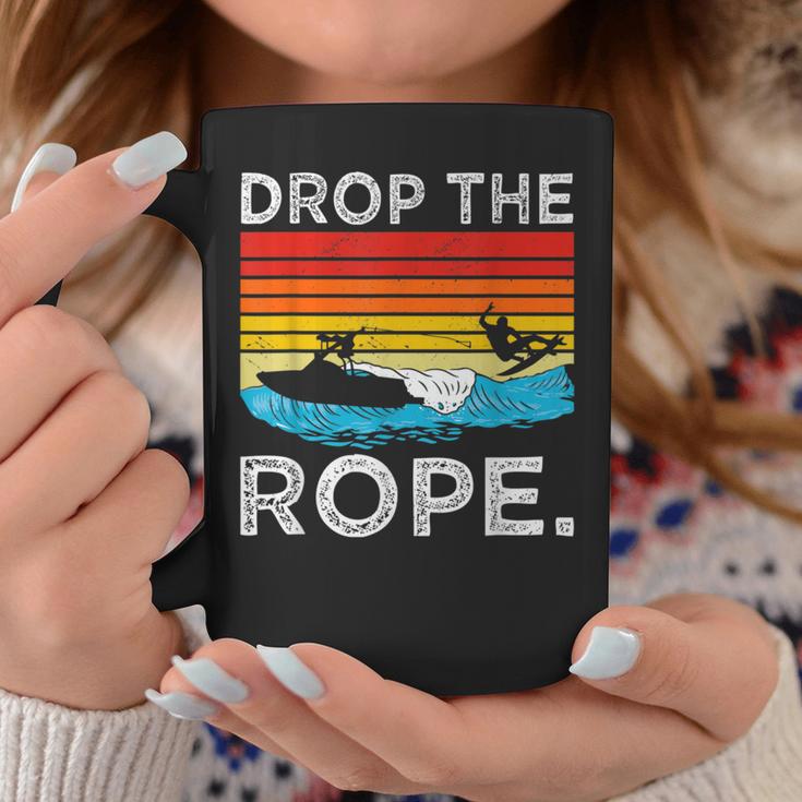 Drop The Rope Surfboarding Surfer Summer Surf Water Sports Coffee Mug Unique Gifts