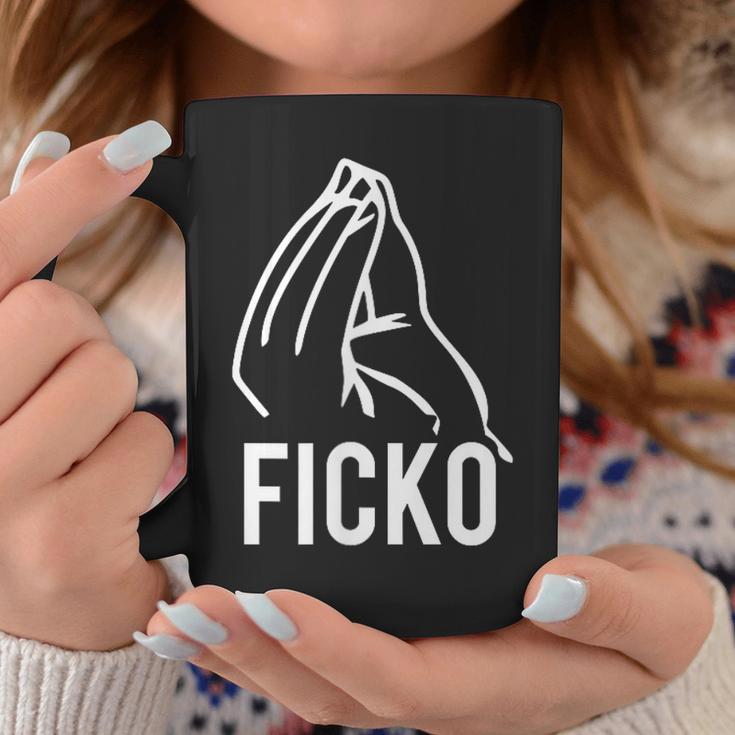 Du Ficko Wage Italian Gesture Tassen Lustige Geschenke