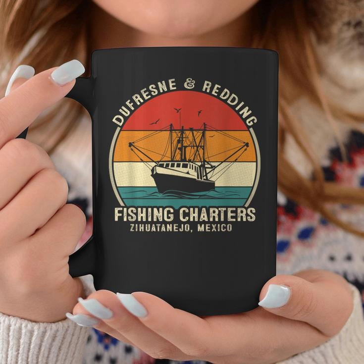 Dufresne And Redding Fishing Charters Vintage Boating Coffee Mug Unique Gifts