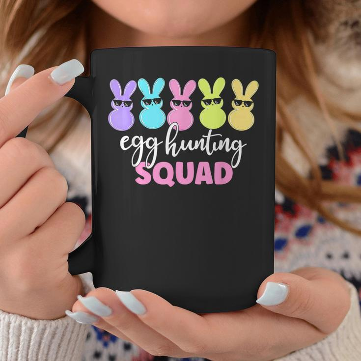 Egg Hunting Squad Crew Family Happy Easter Bunny Womens Coffee Mug Funny Gifts