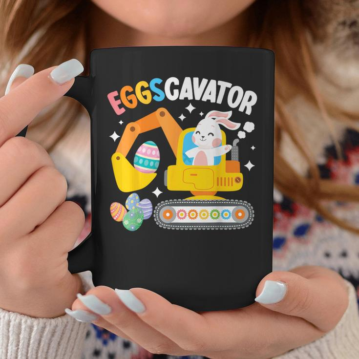 Eggscavator Easter Egg Hunt Construction Truck Toddler Boys Coffee Mug Personalized Gifts