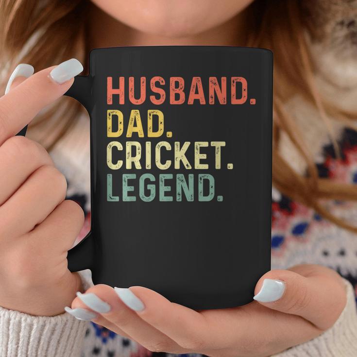 Ehemann Papa Cricket Legend Lustiges Retro Geschenk Für Papa Tassen Lustige Geschenke