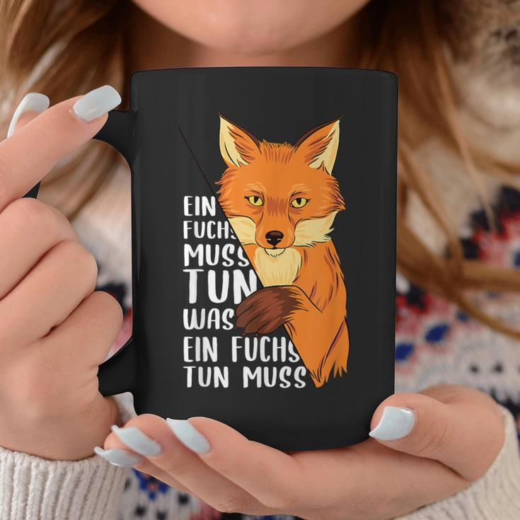 Ein Fuchs Muss Tun Was Ein Fuchs Tun Muss Beautiful Fox S Tassen Lustige Geschenke