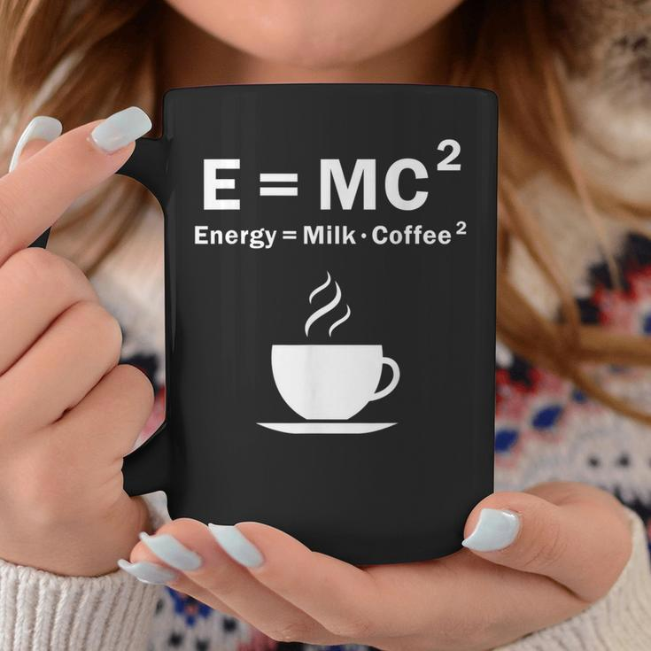 EMc Energy Is Milk And Coffee Formula Science Coffee Mug Unique Gifts