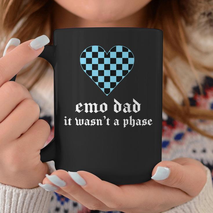 Emo Dad It Wasn't A Phase Retro Goth Emo Punk Gothic Kawaii Coffee Mug Unique Gifts