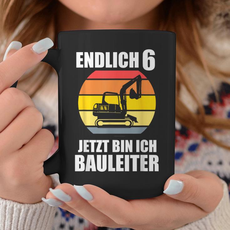 Endlich 6 Builder 6Th Birthday Digger Tassen Lustige Geschenke