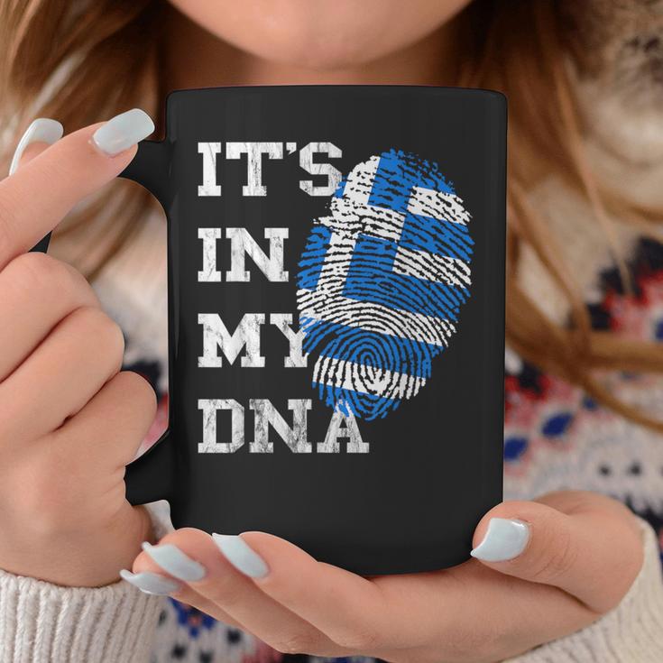 Es Ist In My Dna Greek Genetics Greek Roots Tassen Lustige Geschenke