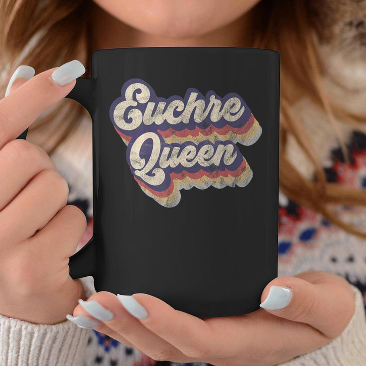 Euchre Queen Euchre Card Game Player Vintage Euchre Coffee Mug Unique Gifts