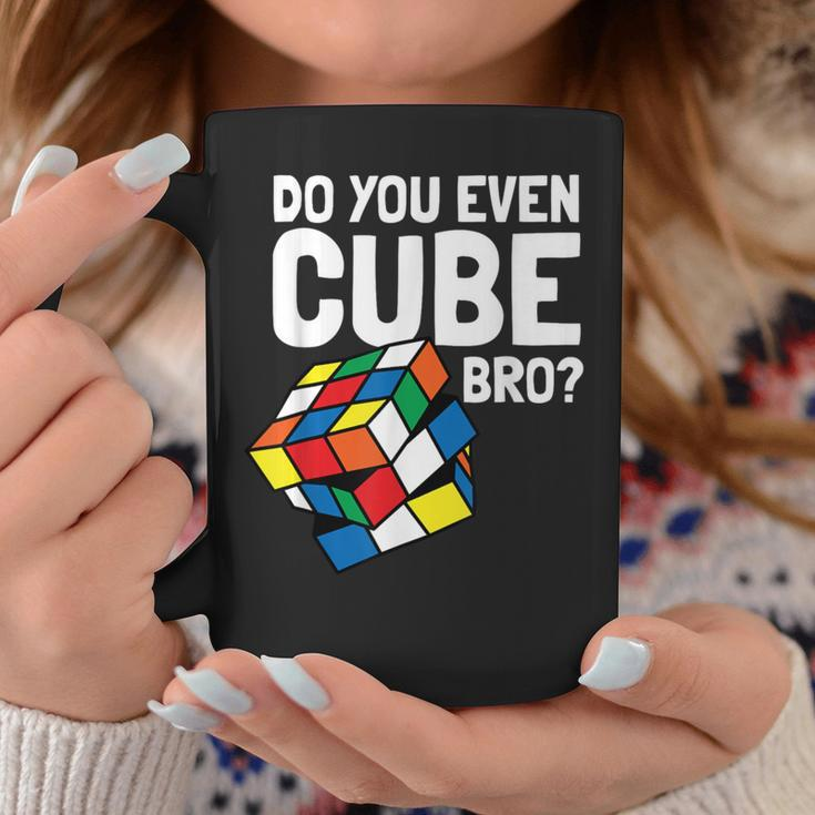 Do You Even Cube Bro Speed Cubing Puzzle Coffee Mug Unique Gifts