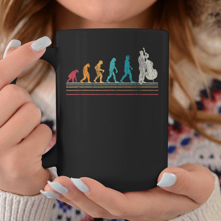 Evolución Del Contrabajo I Contrabajos I Contrabajistas Taza de café Regalos divertidos