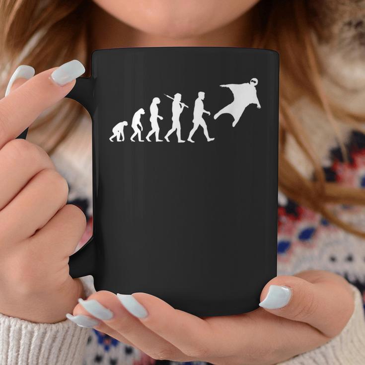 Evolution Wingsuit Flying Base Jumping Coffee Mug Unique Gifts