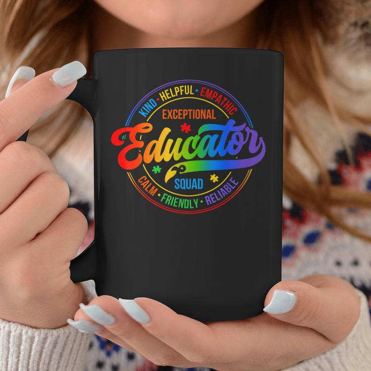 Exceptional Educator Squad Special Education Teacher Autism Coffee Mug Unique Gifts