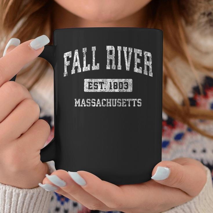 Fall River Massachusetts Ma Vintage Sports Established Desig Coffee Mug Unique Gifts