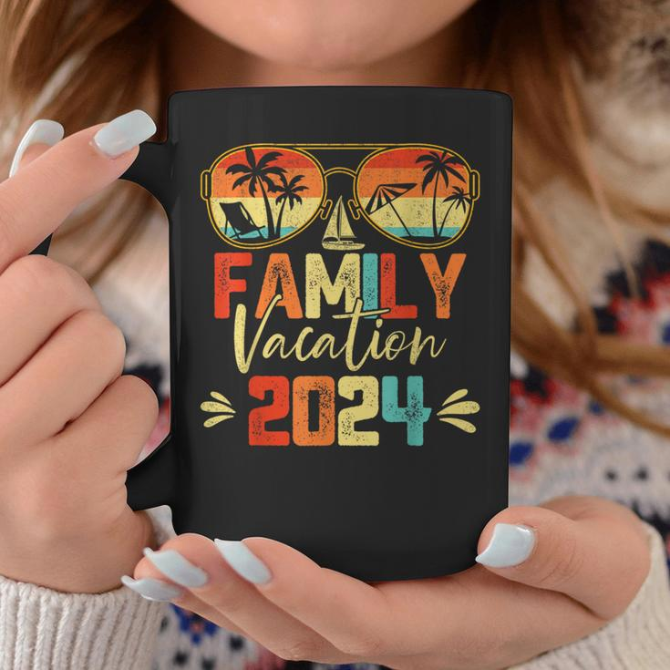Family Vacation 2024 Beach Matching Summer Vacation Coffee Mug Funny Gifts