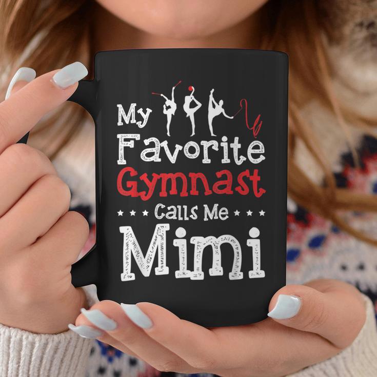 My Favorite Gymnast Calls Me Mimi Gymnastics Coffee Mug Unique Gifts