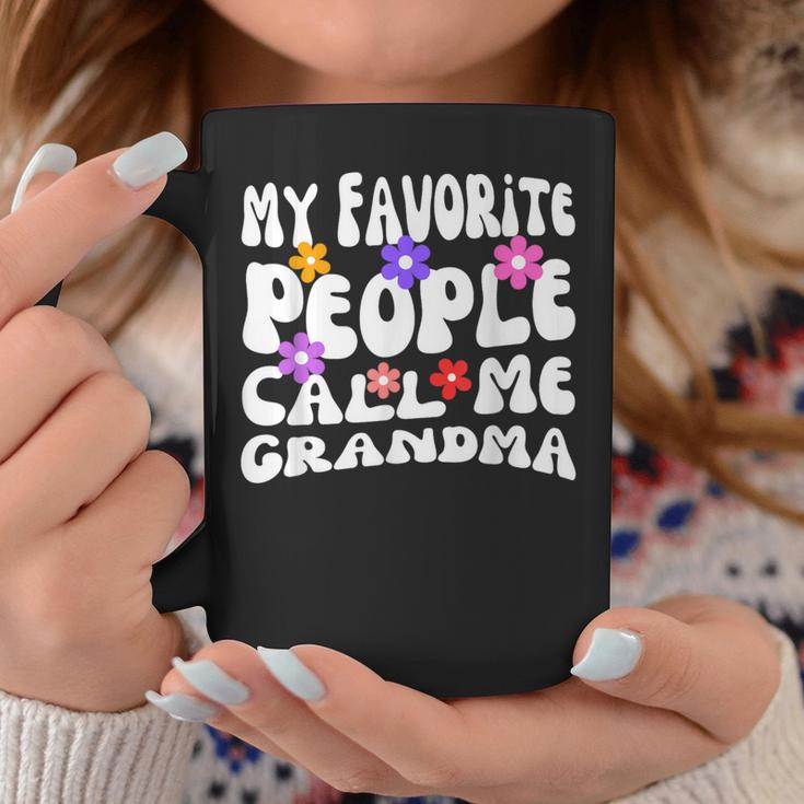 My Favorite People Call Me Grandma Mother's Day Coffee Mug Unique Gifts