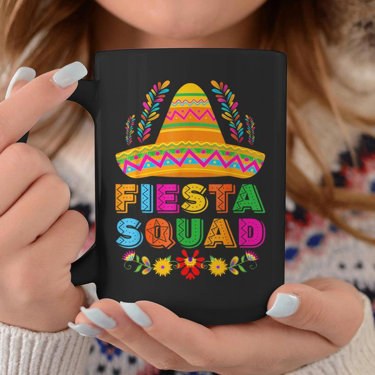 Fiesta Squad Tacos Mexican Party Fiesta Squad Cinco De Mayo Coffee Mug Personalized Gifts