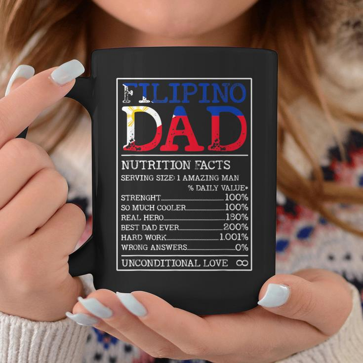 Filipino Dad Nutrition Facts Philippines Fathers Day A Coffee Mug Unique Gifts