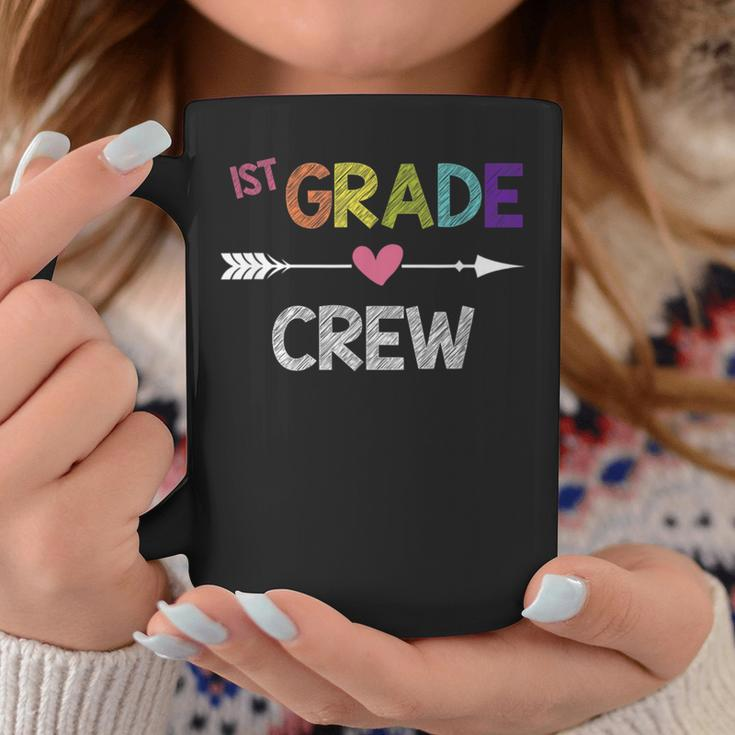 First Grade Teacher First Day School 1St Grade Crew Coffee Mug Unique Gifts