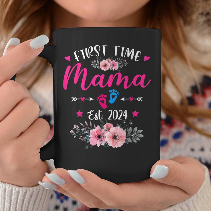 First Time Mama 2024 Mother's Day Soon To Be Mom Pregnancy Coffee Mug Funny Gifts