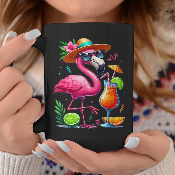 T-shirt Flamant Rose Avec Cocktail En Croisière - Design Humoristique Pour Soirée Filles, Enterrement Vie De Jeune Fille - 13