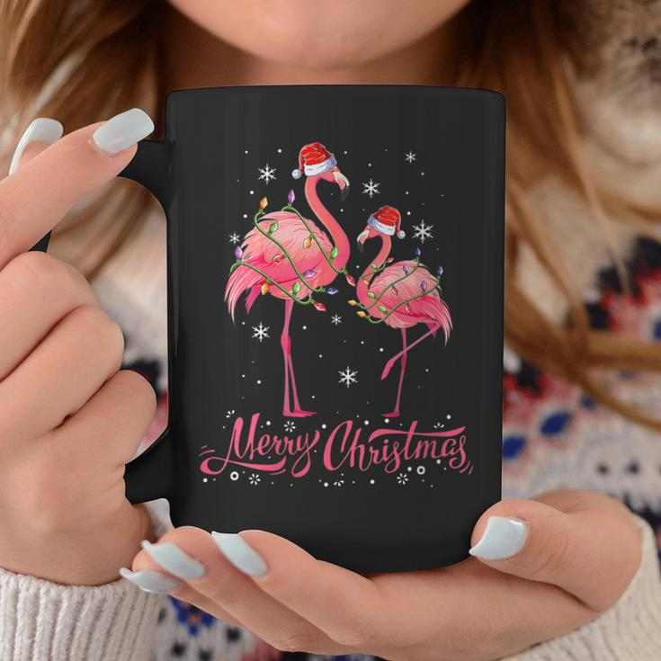Flamingo Santa Light Christmas Sweater Flamingo Christmas Coffee Mug Unique Gifts