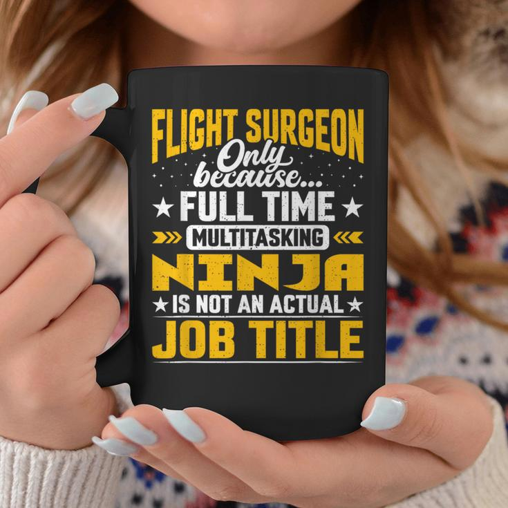 Flight Surgeon Job Title Flight Medical Officer Coffee Mug Unique Gifts