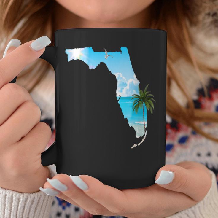 Florida Beach Scene Coffee Mug Unique Gifts