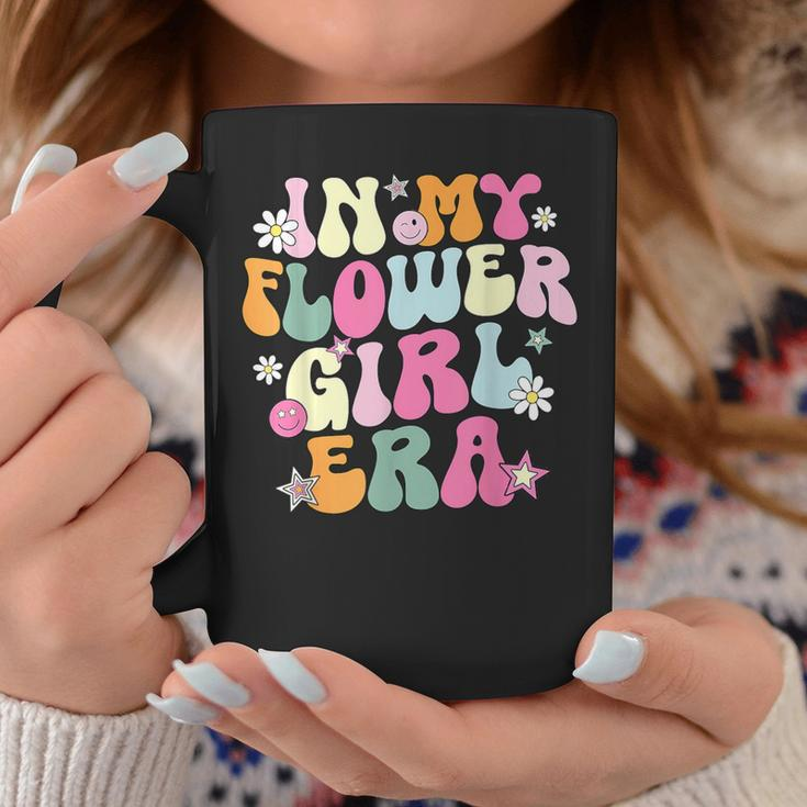 In My Flower Girl Era Retro Groovy Flower Girl Cute Coffee Mug Funny Gifts