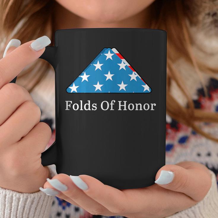 Folds Of Honor Fallen Military First Responders Patriotic Coffee Mug Unique Gifts