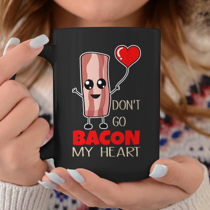 Food Pun Don't Go Bacon My Heart Bbq Grill Chef Master Coffee Mug Unique Gifts