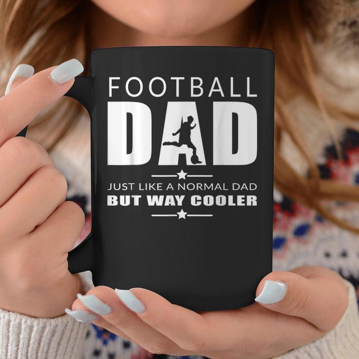 Football Dad Fathers Day Football Cool Dad Fathers Day Coffee Mug Unique Gifts