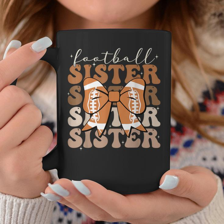 Football Sister Vintage Sport Lover Sister Mothers Da Coffee Mug Unique Gifts