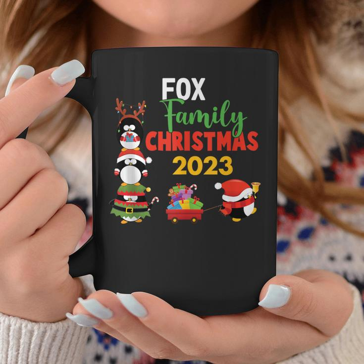 Fox Family Name Fox Family Christmas Coffee Mug Funny Gifts