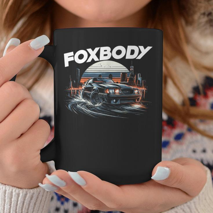 Foxbody Foxbody 50 American Muscle Foxbody Stang Car Coffee Mug Unique Gifts