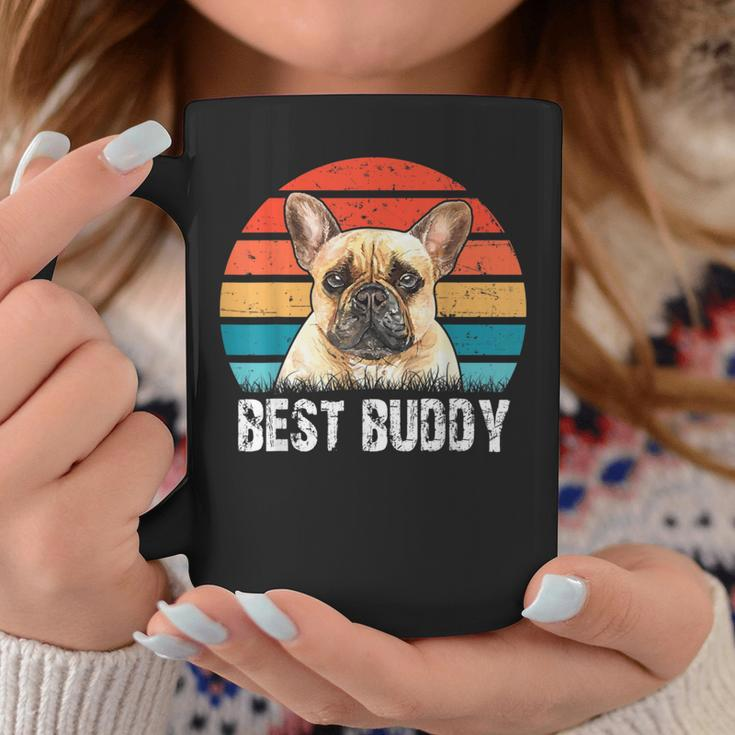 French Bulldog Dog Lover Retro Vintage Best Buddy Coffee Mug Unique Gifts