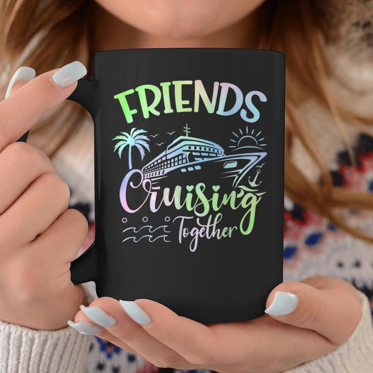 Friends Cruise 2024 Cruising Together Friends Matching Squad Coffee Mug Funny Gifts