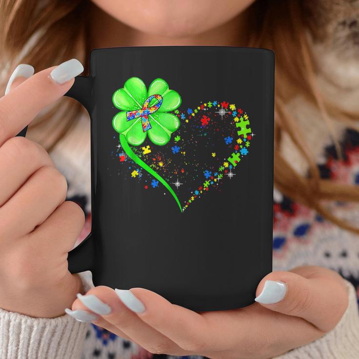 Autism Clover Autism Mom Boy St Patrick's Day Coffee Mug Unique Gifts